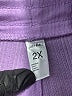 Just Be... Purple Casual Pants Size 2X - photo 4