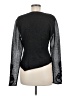 Anne Fontaine 100% Polyester Black Long Sleeve Top Size Med (3) - photo 2