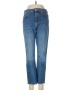 Topshop Hearts Blue Jeans Size 28 waist - photo 1