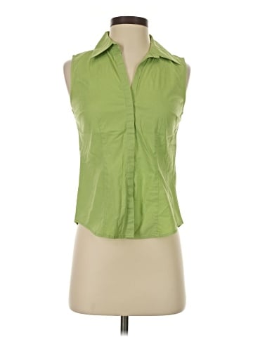 Ann Taylor Sleeveless Button-Down Shirt (view 1)