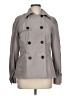 Zara 100% Polyester Gray Trenchcoat Size L - photo 1