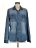 Carmar Blue Long Sleeve Button-Down Shirt Size M - photo 1