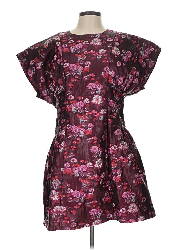Pre-owned Thml Cocktail Dress In Burgundy