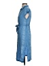 Lush 100% Rayon Blue Casual Dress Size XS - photo 5