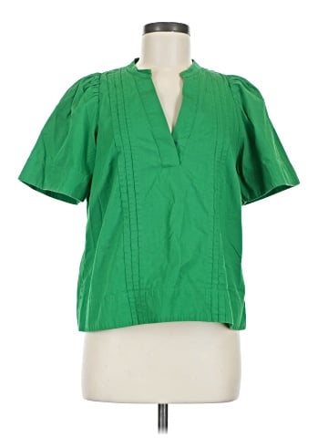 Maeve by Anthropologie Short Sleeve Blouse (view 1)