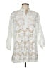 Etcetera 100% Polyester Ivory 3/4 Sleeve Blouse Size M - photo 1