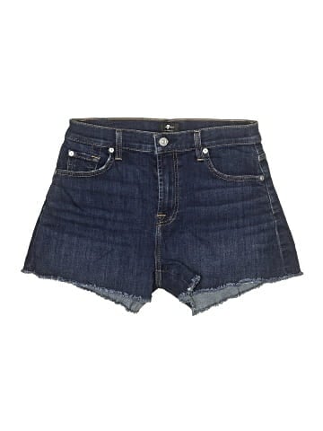 7 For All Mankind Denim Shorts (view 1)