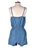 American Rag Cie 100% Cotton Solid Blue Romper Size M - photo 2
