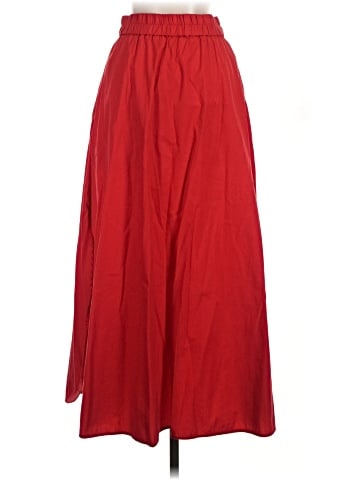 Madewell Poplin Midi Skirt (view 2)