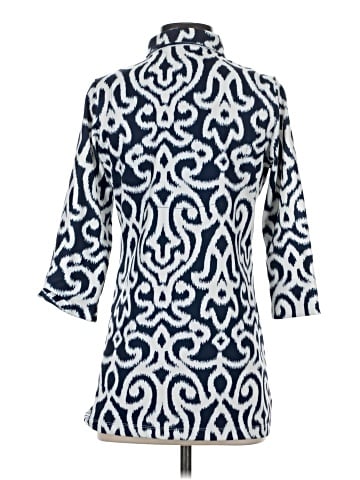 Gretchen Scott Designs 3/4 Sleeve Blouse (view 2)