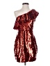 Leith 100% Polyester Red Cocktail Dress Size XS - photo 1