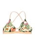 Cupshe Tropical Tan Swimsuit Top Size S - photo 1