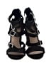 Just Fab Black Sandals Size 9 - photo 2