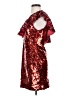 Leith 100% Polyester Red Cocktail Dress Size XS - photo 5