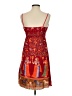 Assorted Brands Paisley Red Cocktail Dress Size XXS (estimated) - photo 2