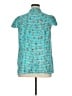 ModCloth Teal Short Sleeve Blouse Size 1X - photo 2