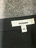 Miaou Solid Black Casual Skirt Size XS - photo 3