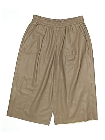 Zara Basic Khaki Shorts (view 1)