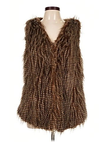 Fever Faux Fur Vest (view 1)