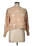 Philosophy Republic Clothing Polka Dots Tan Pullover Sweater Size L - photo 1