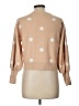 Philosophy Republic Clothing Polka Dots Tan Pullover Sweater Size L - photo 2