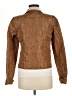 Due Per Due 100% Silk Brown Jacket Size 8 - photo 2