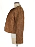 Due Per Due 100% Silk Brown Jacket Size 8 - photo 5