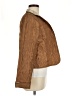 Due Per Due 100% Silk Brown Jacket Size 8 - photo 4