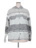 Assorted Brands 100% Cotton Stripes Gray Jacket Size XXL - photo 1