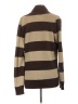Banana Republic 100% Cotton Stripes Brown Pullover Sweater Size L - photo 2