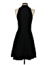 Aqua Solid Black Cocktail Dress Size S - photo 2