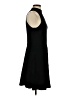 Aqua Solid Black Cocktail Dress Size S - photo 4