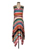 Spense Stripes Brown Casual Dress Size L (estimated) - photo 1