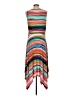 Spense Stripes Brown Casual Dress Size L (estimated) - photo 2