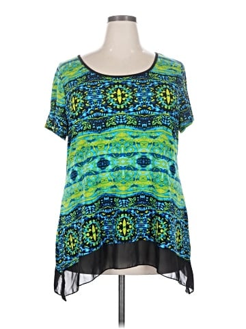 DressBarn Short Sleeve T-Shirt (view 1)
