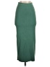 Intermix Solid Green Formal Skirt Size S - photo 1