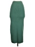 Intermix Solid Green Formal Skirt Size S - photo 2