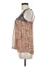 Eclair Tan Sleeveless Blouse Size M - photo 5