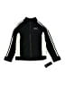 Adidas 100% Polyester Black Zip Up Hoodie Size 10 - 12 - photo 1