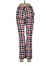 RED Valentino Plaid Red Casual Pants Size 10 - photo 2