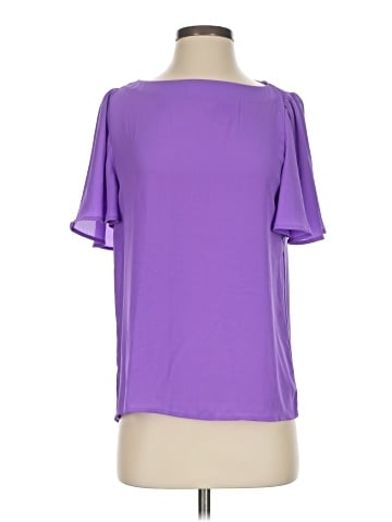 Ann Taylor Short Sleeve Blouse (view 1)