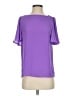 Ann Taylor 100% Polyester Purple Short Sleeve Blouse Size XXS - photo 1