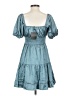 Le Lis Teal Casual Dress Size XS - photo 2