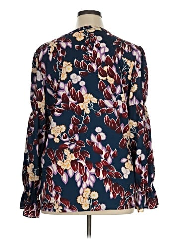 Ann Taylor Long Sleeve Blouse (view 2)