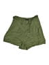Forever 21 Solid Green Cargo Shorts Size S - photo 1