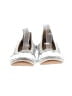 Samara Metallic Gray White Flats Size 2 (youth) - photo 2
