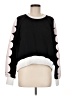 Cynthia Rowley Polka Dots Black Pullover Sweater Size M - photo 1