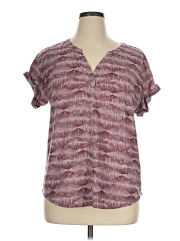 L.L.Bean Short Sleeve Blouse (view 1)