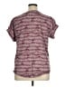 L.L.Bean Burgundy Short Sleeve Blouse Size XL - photo 2