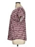 L.L.Bean Burgundy Short Sleeve Blouse Size XL - photo 5